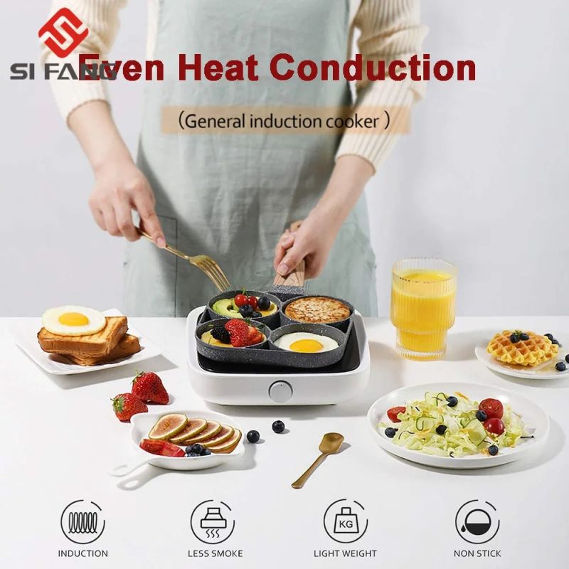 Comprar Sarten Antiadherente 3 Puestos en Electroshopy - Ángulo 3